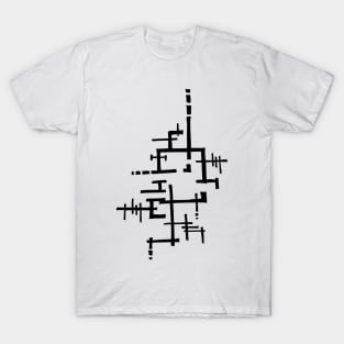 Abstract Plan Architecture T-Shirt